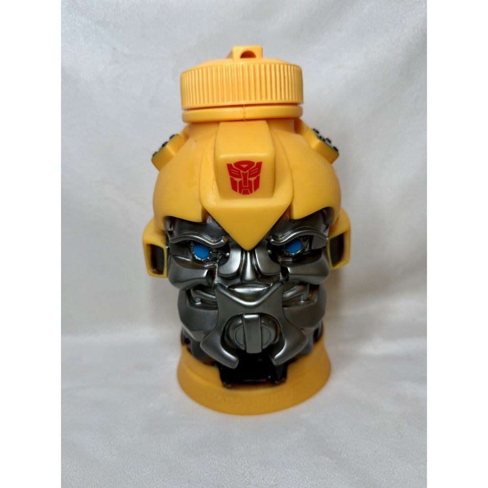 Transformers Bumblebee Jug Hasbro Universal Studios Large Drink Cup Water Bottle